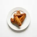 Pute Flügel, mit Haut, gebraten ohne Fett (Ofen)