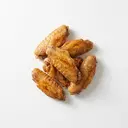 Pute Flügel, mit Haut, tiefgefroren, gebraten ohne Fett (Pfanne)