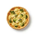 Quiche (Mürbeteig) mit Broccoli und Blumenkohl