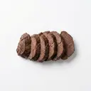 Reh Rücken, tiefgefroren, geschmort ohne Fett