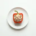 Reis-Schinkenfüllung für Gemüse