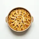 Reisauflauf gesüßt, mit Apfel