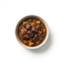 Rentier Fleisch, geschmort ohne Fett