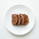 Rind Bratenfleisch (Bug) gebraten ohne Fett (Ofen)