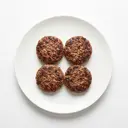 Rind Hackfleisch, tiefgefroren, gegrillt