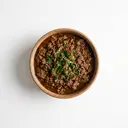 Rind Hackfleisch, tiefgefroren, geschmort ohne Fett