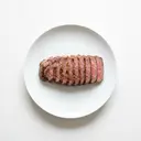 Rind Oberschale, gebraten ohne Fett (Ofen)