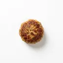 Rind/Schwein, Frikadelle, gebraten ohne Fett (Pfanne)