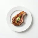 Rinderkotelett gebraten