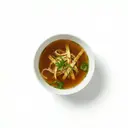 Rinderkraftbrühe mit Flädle/Frittaten/Suppenpfannkuchen