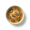 Rinderkraftbrühe mit Perlgraupen