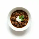 Rinderlungenhaschee mit Sauce