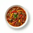 Rinderragout mit Paprika
