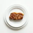 Rinderrumpsteak gebraten