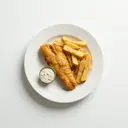 Rotbarschfilet im Backteig (mit Milch) frittiert