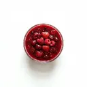 Rote Grütze aus Fruchtsaft