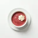 Rotweincreme abgeschlagen (mit Gelatine)