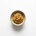 Sauerkraut abgetropft, gebacken