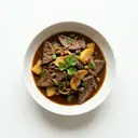 Saures Rinderlebergeschnetzeltes mit Sauce