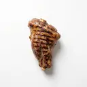 Schaf Hinterhaxe, mittelfett, tiefgefroren, gegrillt