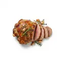 Schaf Keule, fett, tiefgefroren, gebraten ohne Fett (Ofen)