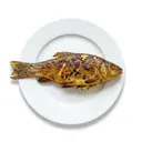 Schleie gebraten ohne Fett (Pfanne)