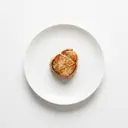 Schwein Filetmedaillon, tiefgefroren, gebraten ohne Fett (Pfanne)