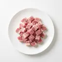 Schwein Gulasch (Restbug) roh