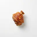 Schwein Hintereisbein/Hinterhaxe, tiefgefroren, gebraten ohne Fett (Ofen)