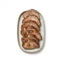 Schwein Kammbraten, gebraten, ohne Fett (Ofen)