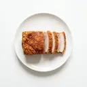 Schwein Ladenbauch, gebraten ohne Fett (Ofen)