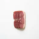 Schwein Schinkenspeck, Rohpökelware, geräuchert