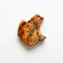 Schwein Schmetterlingssteak, gebraten ohne Fett (Ofen)