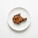 Schwein Schmetterlingssteak, gegrillt