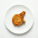 Schweinekotelett paniert, gebraten