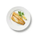 Seehecht gebraten ohne Fett (Pfanne)