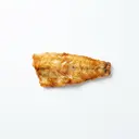 Seehecht tiefgefroren, gebraten ohne Fett (Pfanne)