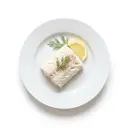 Seehecht tiefgefroren, gedünstet