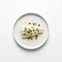 Seehecht tiefgefroren, pochiert