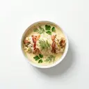 Seelachsroulade mit Speckfüllung gebacken, mit Sauce