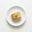 Seeteufel gebraten (mit Fett und Salz)