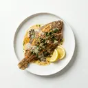 Seezunge Müllerinart (mehliert, gebraten)