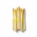 Spargel gekocht (mit Fett und Salz)