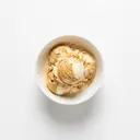 Speiseeis (Karamell, Vanille) gemischt