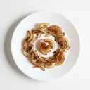 Speisezwiebel gebraten ohne Fett (Pfanne)