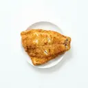 Steinbutt paniert, gebraten