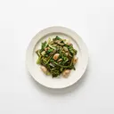 Stielmus/Rübstiel, gebraten ohne Fett (Pfanne)