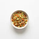 Suppengrün/Suppenkraut, getrocknet, gekocht