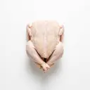 Suppenhuhn Fleisch, mit Haut, tiefgefroren