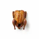 Taube Fleisch, mit Haut, gebraten ohne Fett (Ofen)